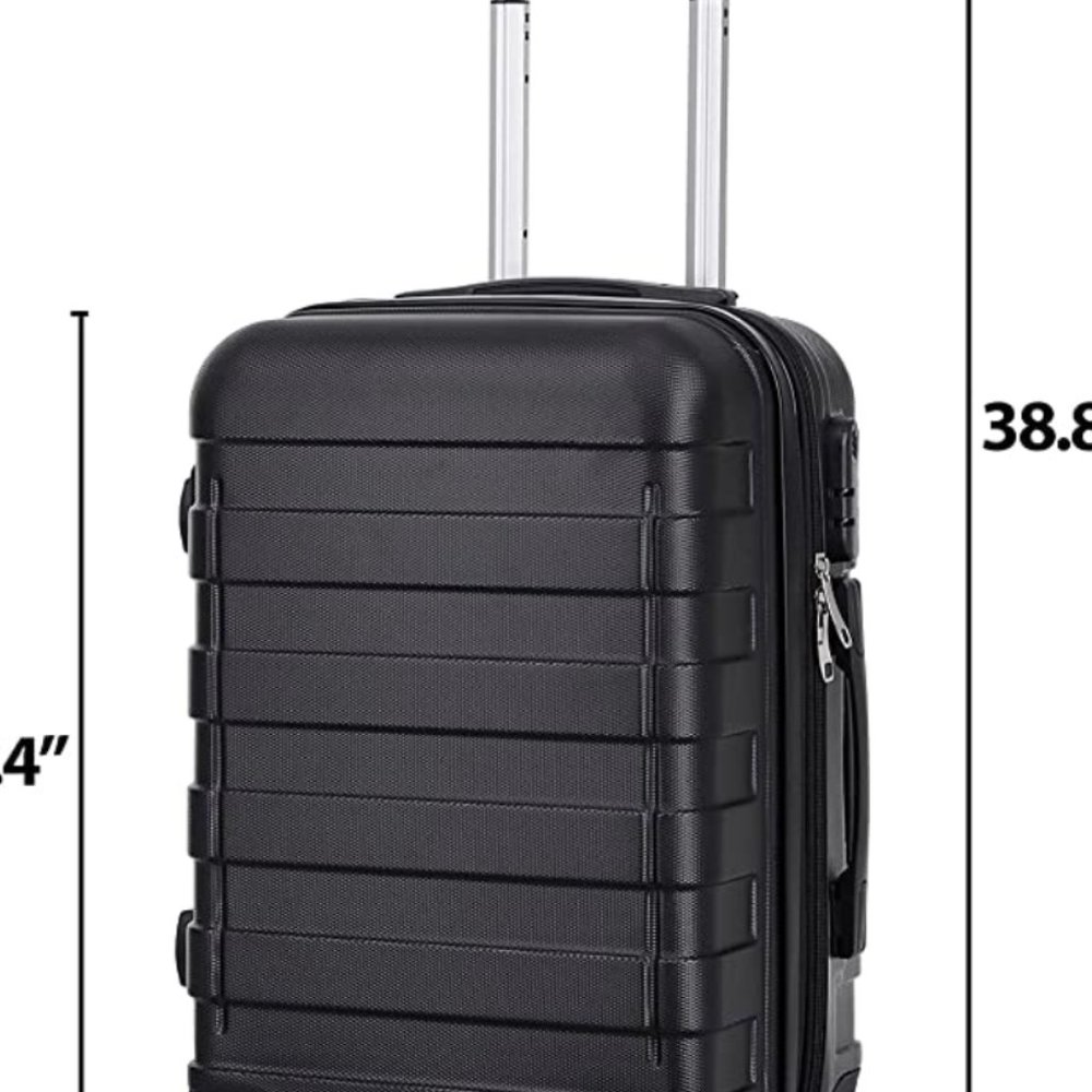 Hardside Expandable Luggage with Spinner Wheels, 21 Inch Carry On